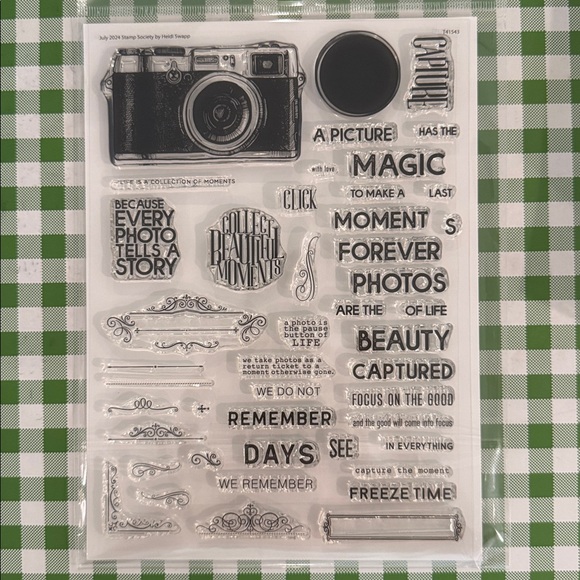 Heidi Swapp Stamp Society Stamp Set - Picture 1 of 1